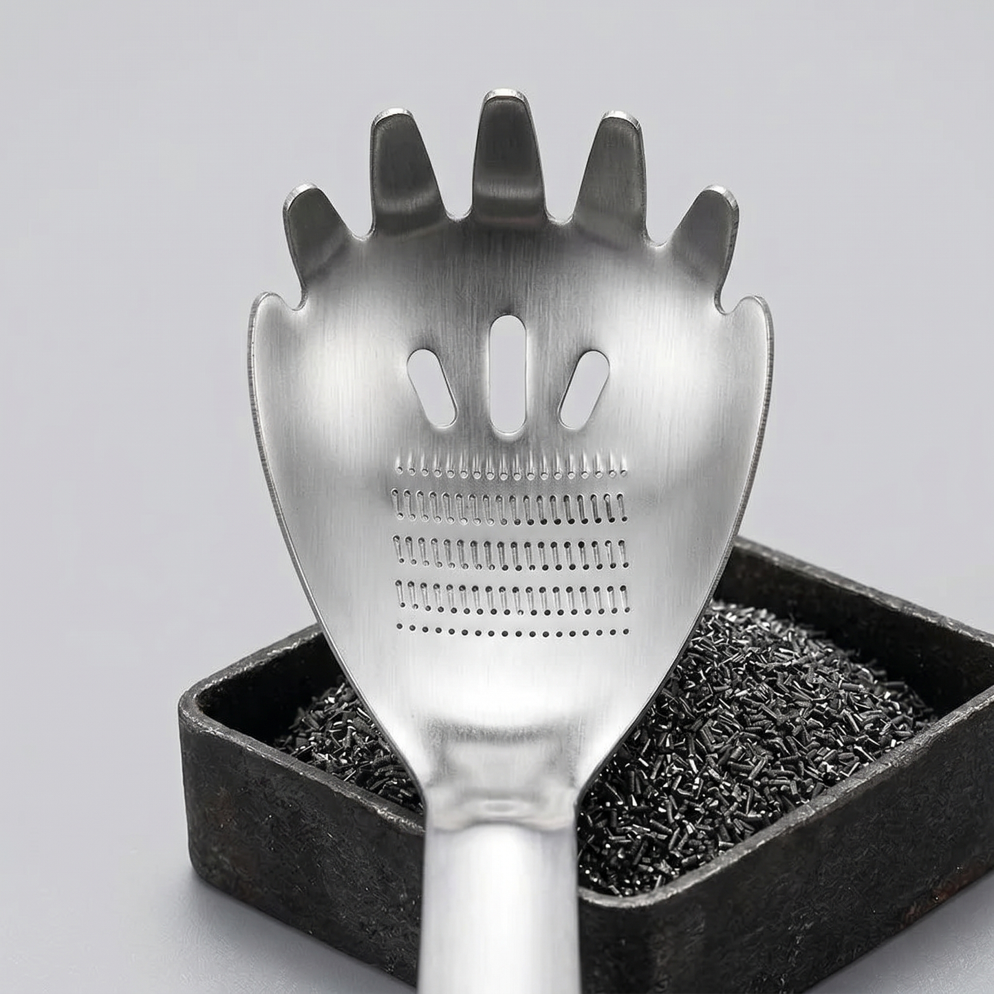 Ultimate Multi-Functional Kitchen Spoon | Pro-Grade 304 Stainless Steel Grater, Masher, Pasta Server & More