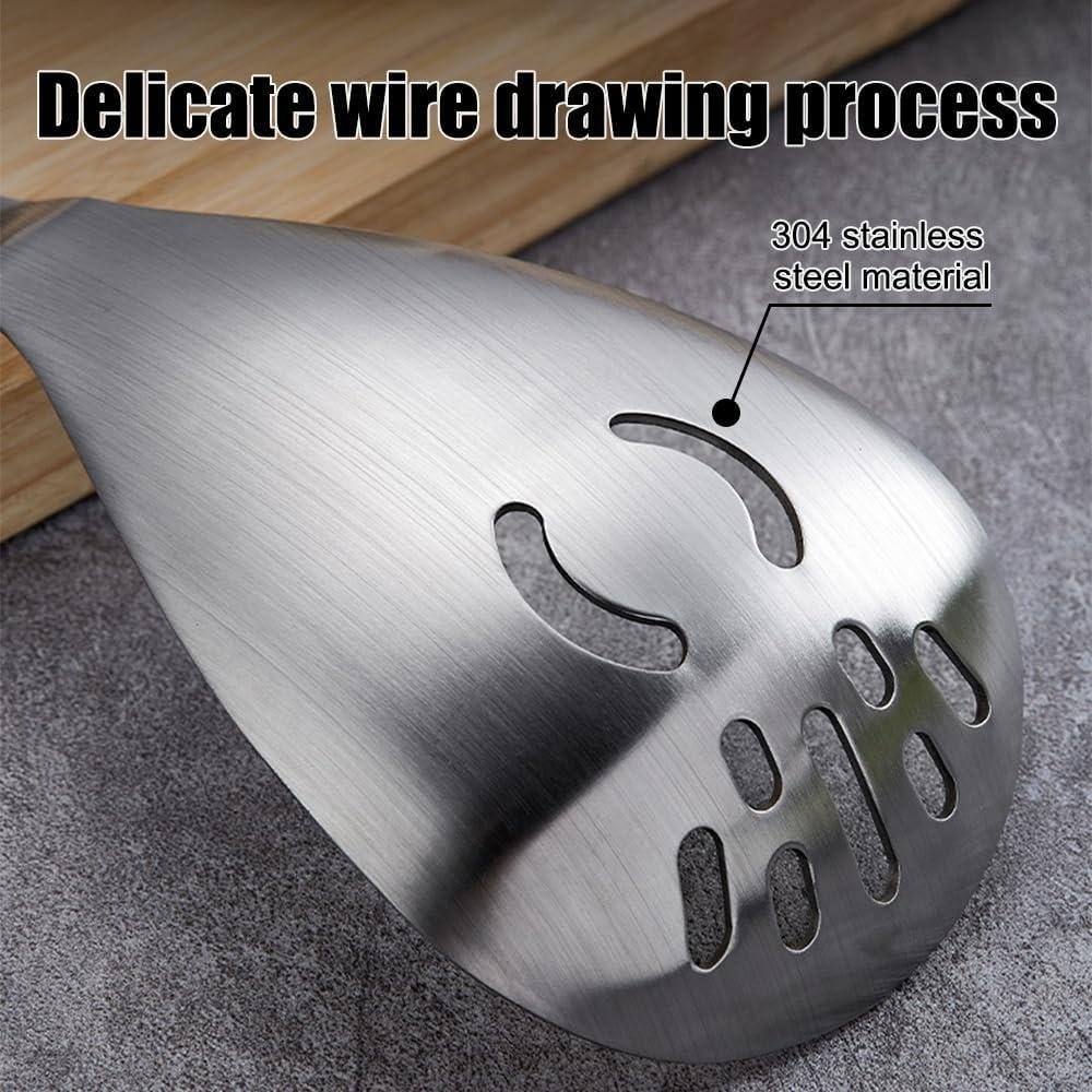 Ultimate Multi-Functional Kitchen Spoon | Pro-Grade 304 Stainless Steel Grater, Masher, Pasta Server & More