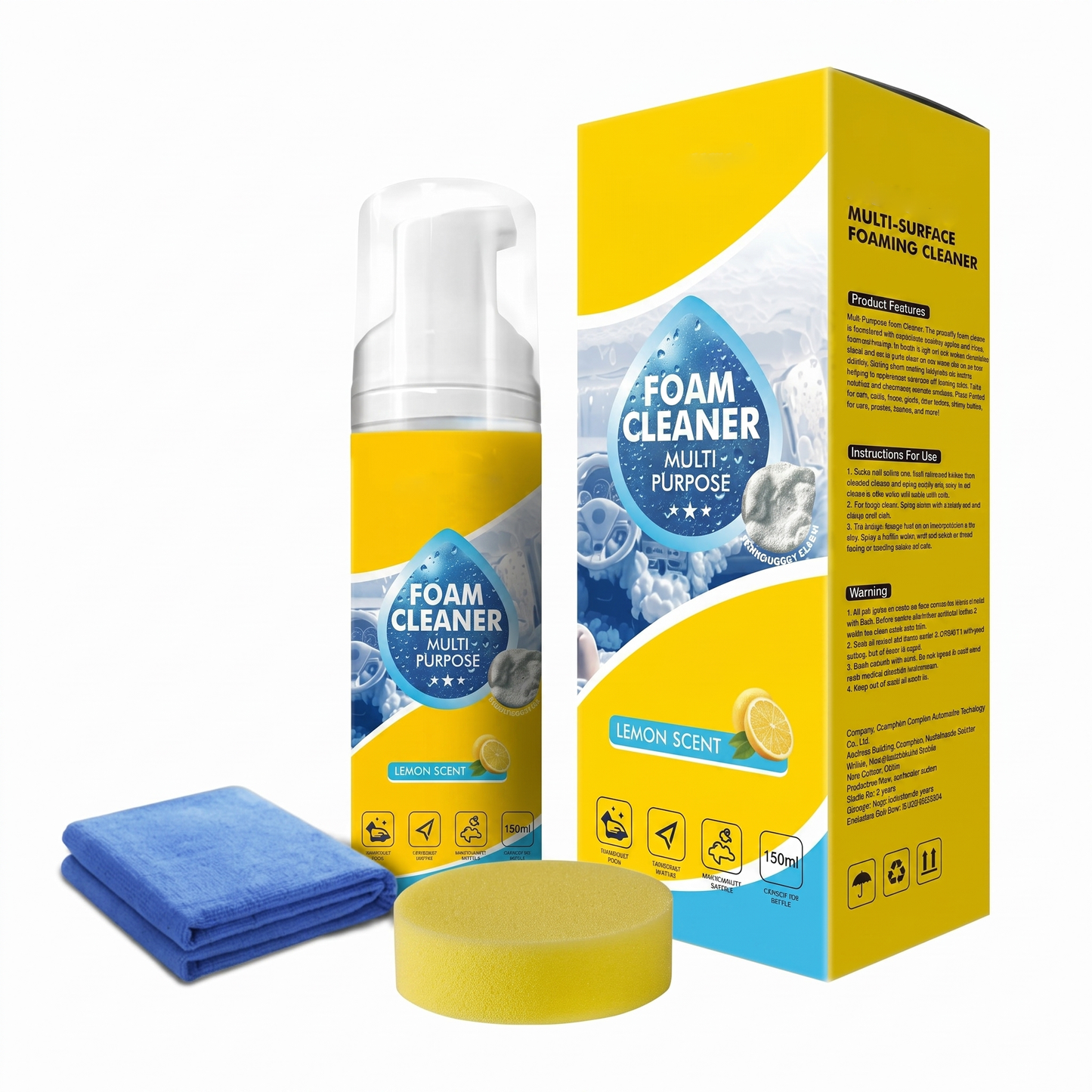Heavy Duty No-Rinse Foam Cleaner
