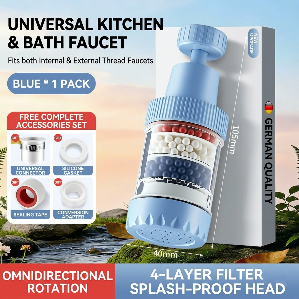 Say Goodbye to "Hard Water" Struggles! Pure Water Protection for Your Entire Family