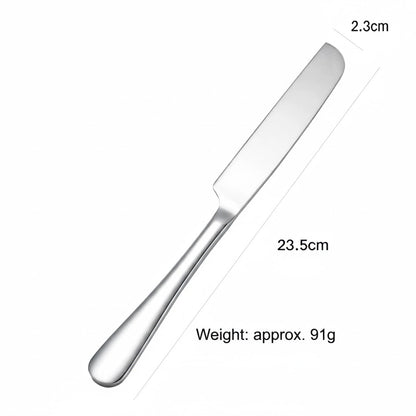 Elegant Stainless Steel Cake Server &Knife Set