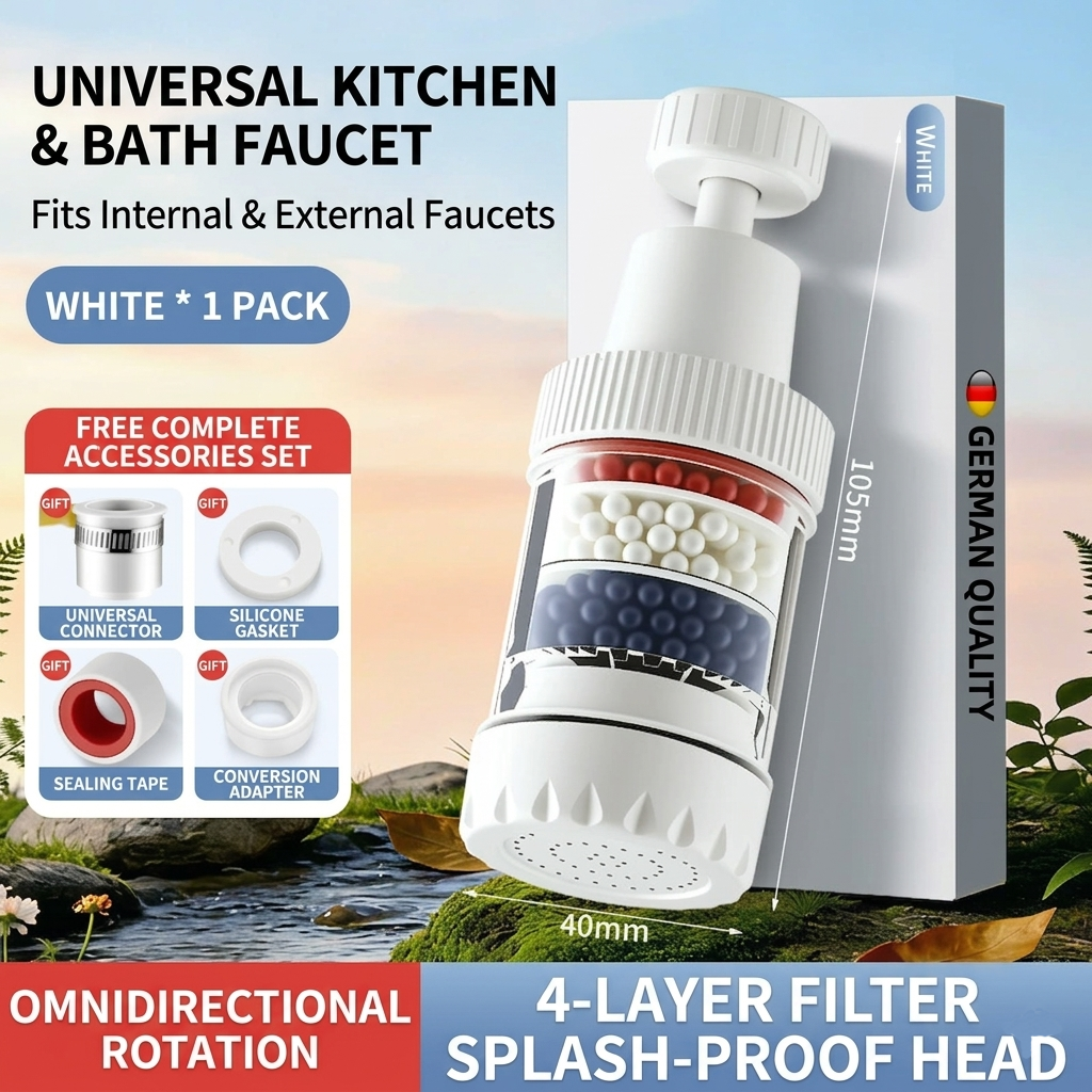 Say Goodbye to "Hard Water" Struggles! Pure Water Protection for Your Entire Family