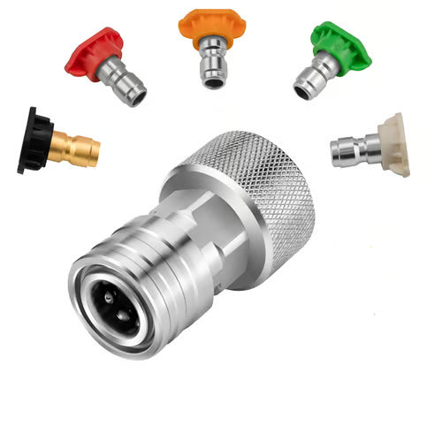 🛡️ Pro-Grade Stainless Steel Quick Connect Adapter