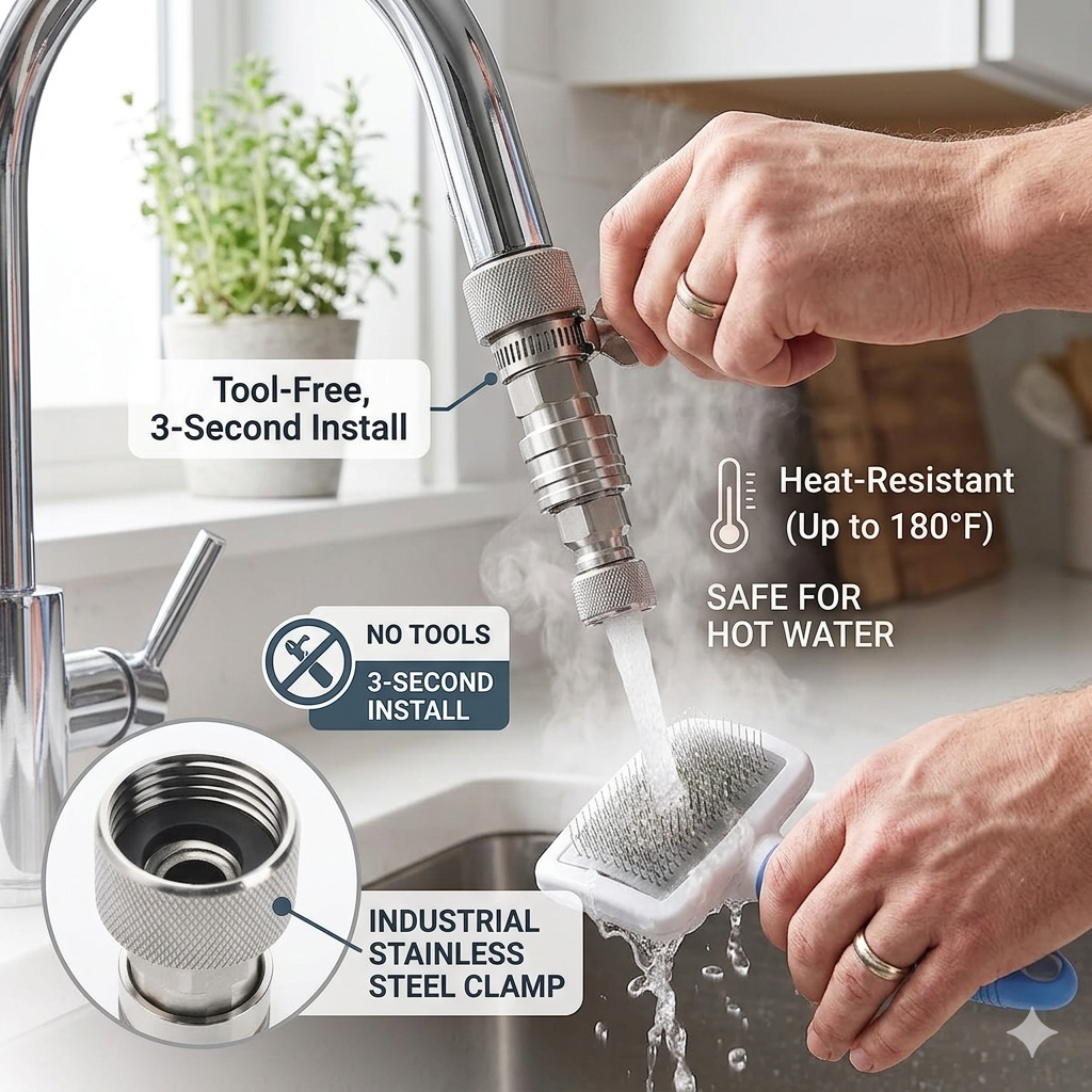Professional Hose Adapter: The Ultimate Universal Faucet Connection
