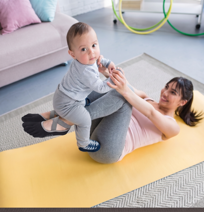[Mother's Day Sale] Kora™ Short Cross-Strap Pilates / Yoga Five-Toe Socks for Ladies