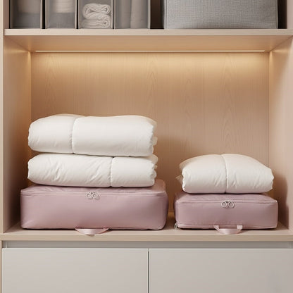Expandable Compression Vault — Double-Zipper Travel & Closet Organizer for Bedding and Apparel